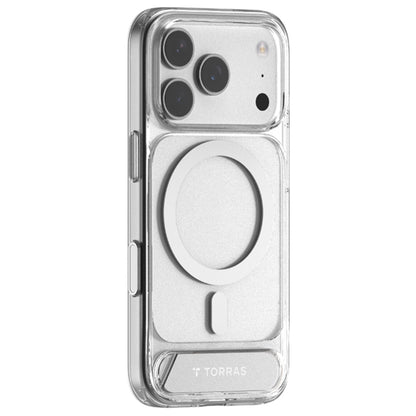 MagSafe Hülle für Apple iPhone 17 Pro, Torras, Pstand, Transparent
