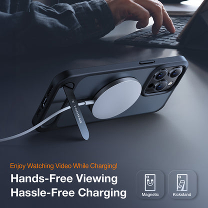 MagSafe Hülle für Apple iPhone 17 Pro, Torras, Pstand, Transparent