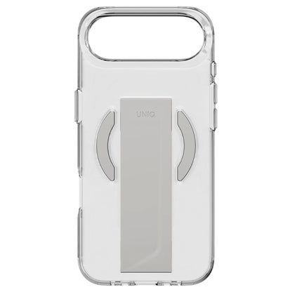MagSafe Hülle für Apple iPhone 17 Pro, UNIQ, Heldro Air MagClick, Transparent Grau
