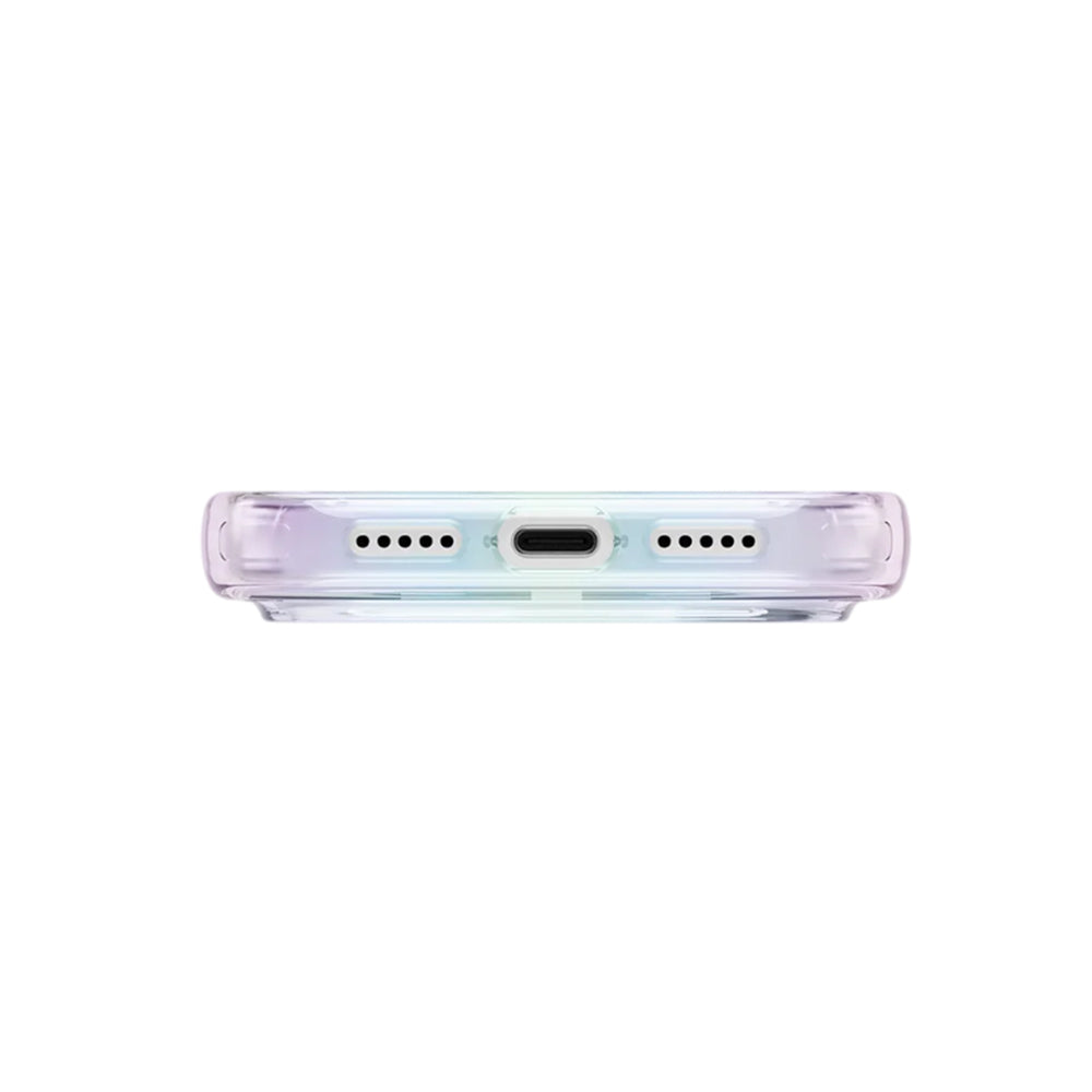 MagSafe Hülle für Apple iPhone 17 Pro, UNIQ, Iridescia MagClick, Mehrfarbig