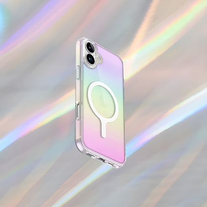 MagSafe Hülle für Apple iPhone 17 Pro, UNIQ, Iridescia MagClick, Mehrfarbig