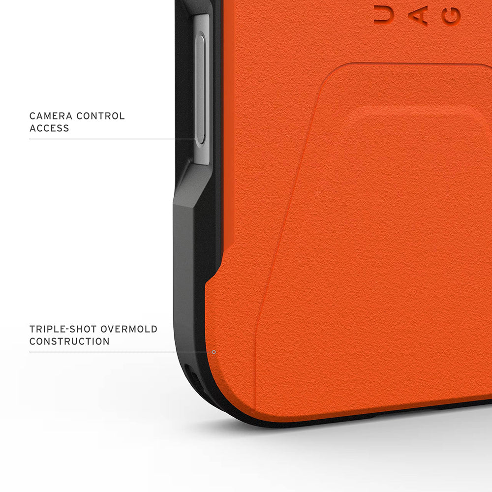 MagSafe-Hülle für Apple iPhone 17 Pro, Urban Armor Gear, Civilian, Orange