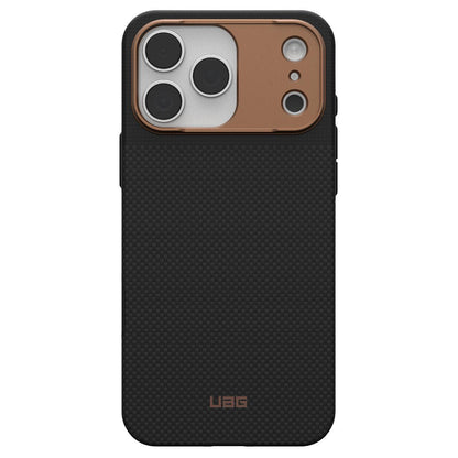 MagSafe-Hülle für Apple iPhone 17 Pro, Urban Armor Gear, Fibr Armr, Schwarz Bronze