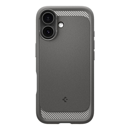MagSafe Hülle für Apple iPhone 17, Spigen, Rugged Armor, Grau