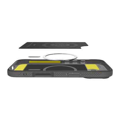 MagSafe Hülle für Apple iPhone 17, Spigen, Rugged Armor, Grau
