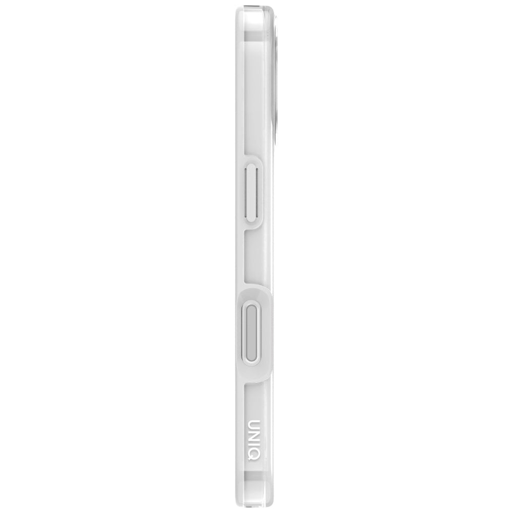 MagSafe Hülle für Apple iPhone 17, UNIQ, Clario MagClick, Transparent