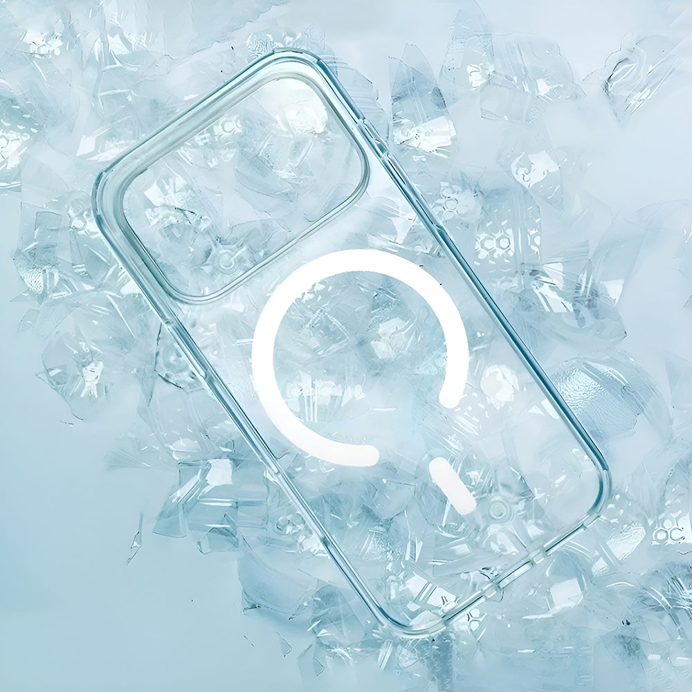 MagSafe Hülle für Apple iPhone 17, UNIQ, Clario MagClick, Transparent