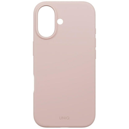 MagSafe Hülle für Apple iPhone 17, UNIQ, Lino MagClick, Rosa