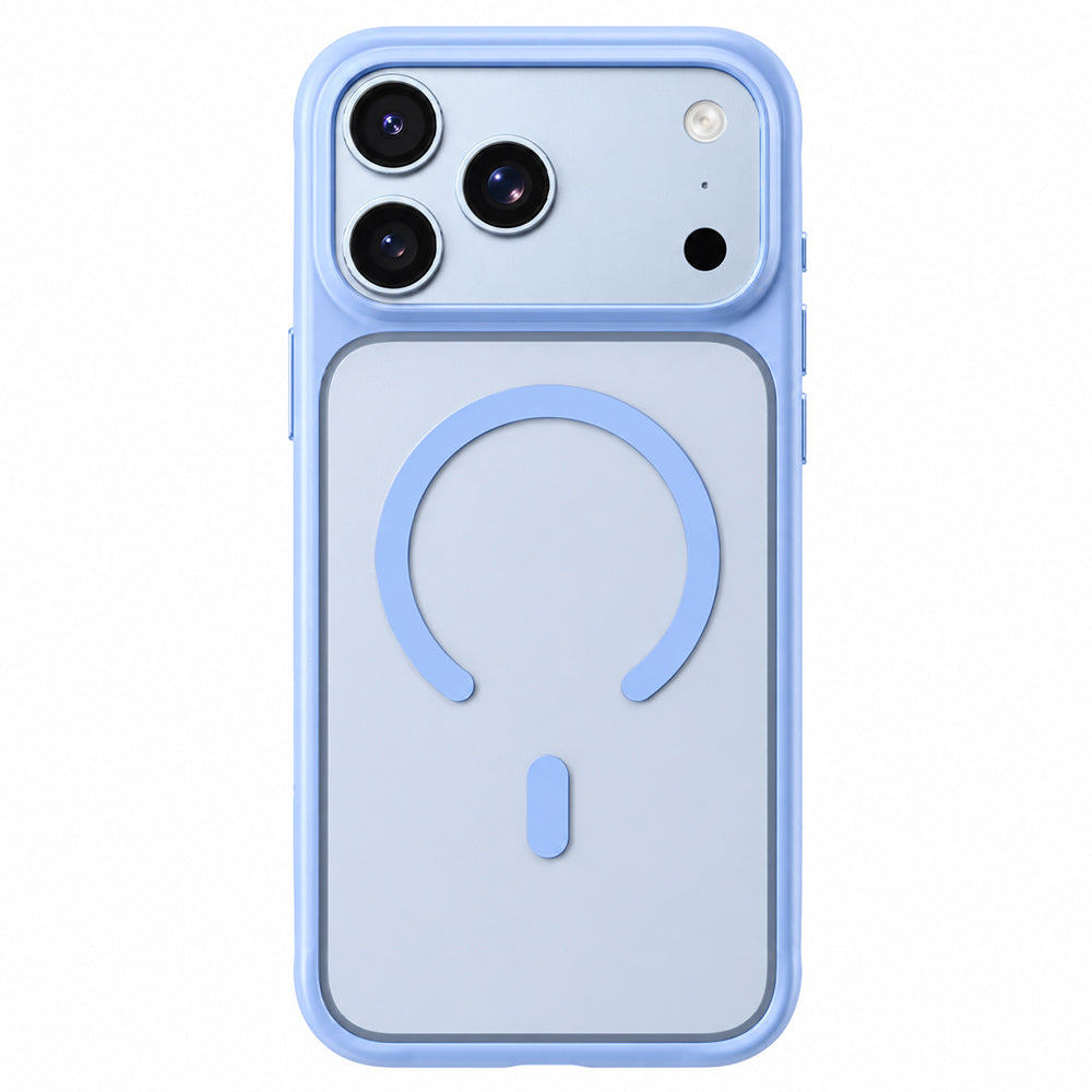 MagSafe-Hülle für Apple iPhone 18 Pro / 17 Pro, Blueo, APE Anti-Drop, Blau
