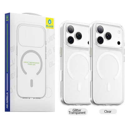 MagSafe Case for Apple iPhone 18 Pro / 17 Pro, Blueo, Crystal Pro Anti-Drop, Transparent