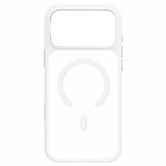 MagSafe-Hülle für Apple iPhone 18 Pro / 17 Pro, Blueo, hautfreundlich und stoßfest, Satinweiß