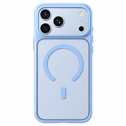 MagSafe Case for Apple iPhone 18 Pro / 17 Pro, Blueo, Skin-Friendly Anti-Drop, Satin Blue