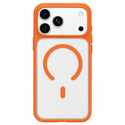 MagSafe Case for Apple iPhone 18 Pro / 17 Pro, Blueo, Skin-Friendly Anti-Drop, Satin Orange