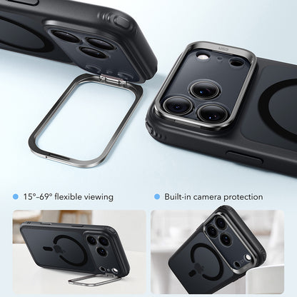 MagSafe-Hülle für Apple iPhone 18 Pro / 17 Pro, ESR, Classic Hybrid Kickstand, Satin Schwarz
