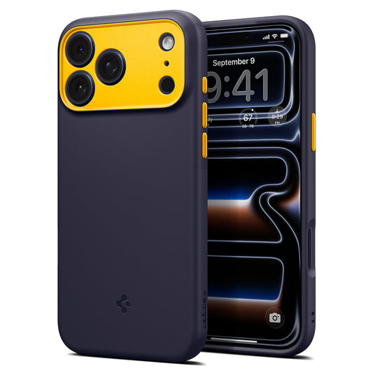MagSafe-Hülle für Apple iPhone 18 Pro / 17 Pro, Spigen, Caseology Nano Pop, Lila ACS12178