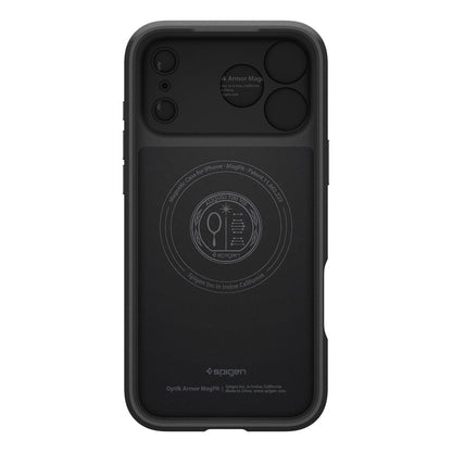 MagSafe-Hülle für Apple iPhone 18 Pro / 17 Pro, Spigen, Optik Armor, Schwarz ACS09953