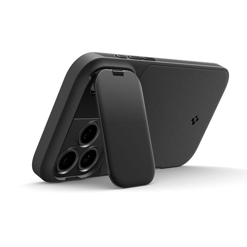MagSafe-Hülle für Apple iPhone 18 Pro / 17 Pro, Spigen, Optik Armor, Schwarz ACS09953