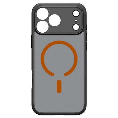 MagSafe-Hülle für Apple iPhone 18 Pro / 17 Pro, Spigen, Ultra Hybrid, Schwarz Orange Satin ACS12162
