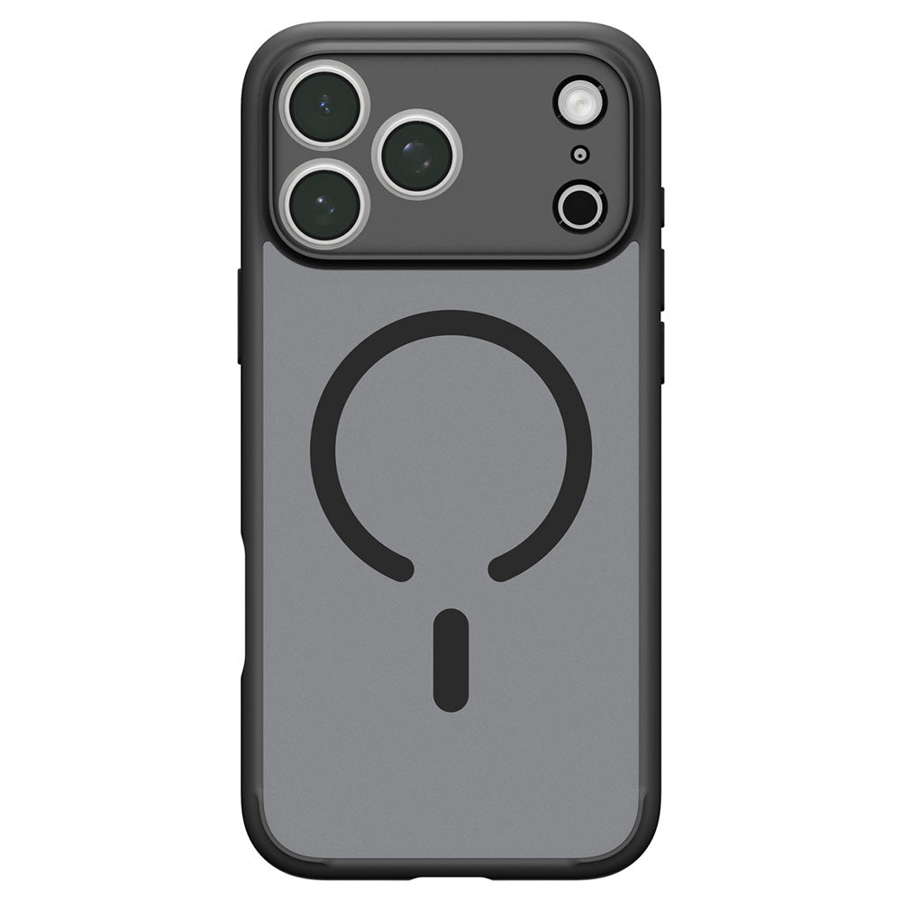 MagSafe-Hülle für Apple iPhone 18 Pro / 17 Pro, Spigen, Ultra Hybrid, Satin Schwarz ACS12160