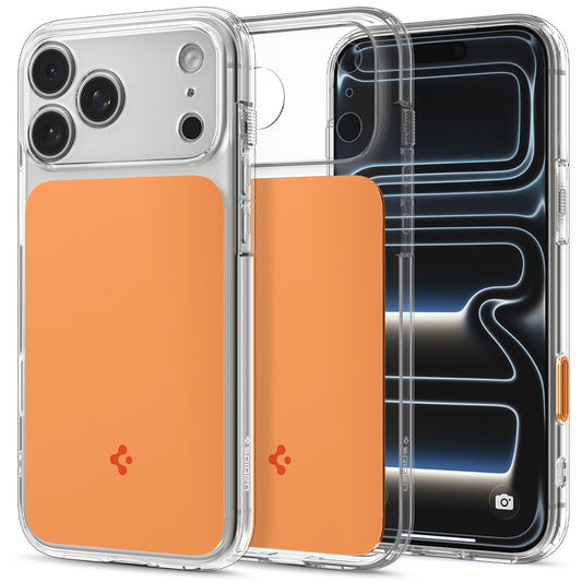 MagSafe-Hülle für Apple iPhone 18 Pro / 17 Pro, Spigen, Ultra Hybrid T, Orange ACS12170