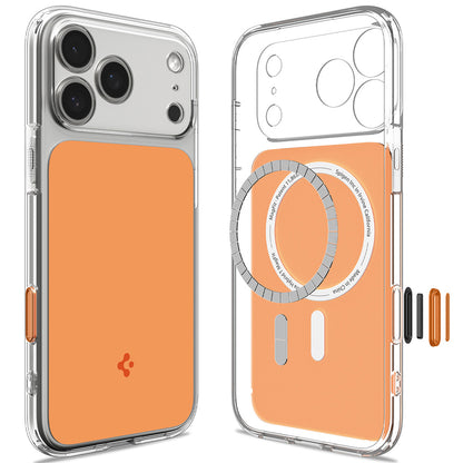 MagSafe Case for Apple iPhone 18 Pro / 17 Pro, Spigen, Ultra Hybrid T, Orange ACS12170