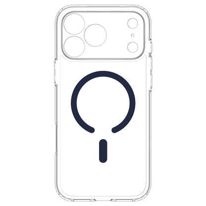 MagSafe-Hülle für Apple iPhone 18 Pro / 17 Pro, Spigen, Ultra Hybrid, Transparent Marineblau ACS12158