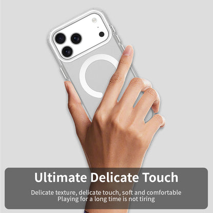 MagSafe-Hülle für Apple iPhone 18 Pro / 17 Pro, Techsuit, CandyCase, Weiß