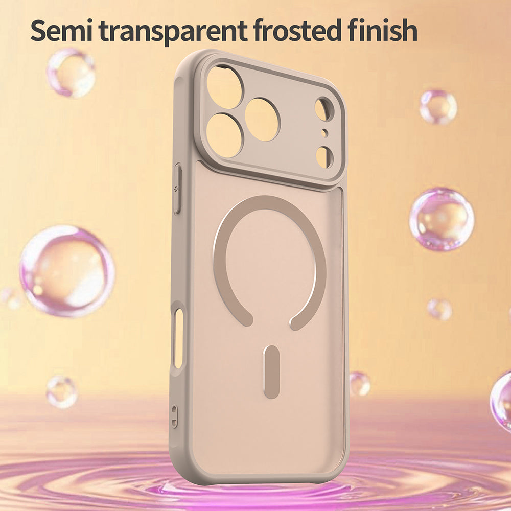 MagSafe-Hülle für Apple iPhone 18 Pro / 17 Pro, Techsuit, HaloFrost II, Gold