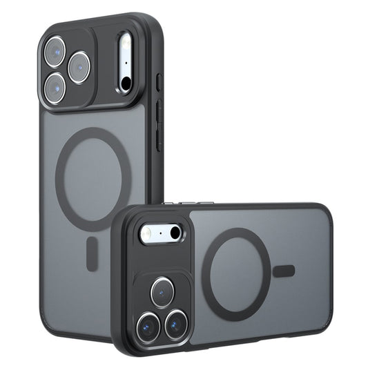 MagSafe-Hülle für Apple iPhone 18 Pro / 17 Pro, Techsuit, PureFrost, Satin Schwarz
