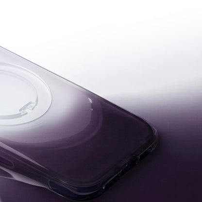 MagSafe-Hülle für Apple iPhone 18 Pro / 17 Pro, Torras, Ostand O3 Air Gradient, Violett Orange