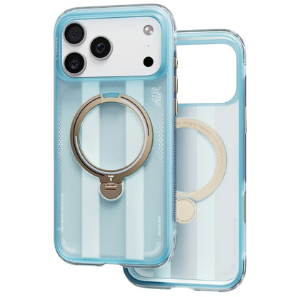 MagSafe-Hülle für Apple iPhone 18 Pro / 17 Pro, Torras, Ostand Q3 Air Football, Blau