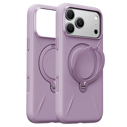 MagSafe-Hülle für Apple iPhone 18 Pro / 17 Pro, Torras, QPRO Silikon, Lila