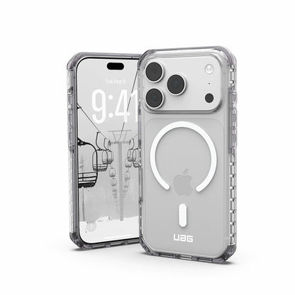 MagSafe-Hülle für Apple iPhone 18 Pro / 17 Pro, Urban Armor Gear, Plyo LT, Silber