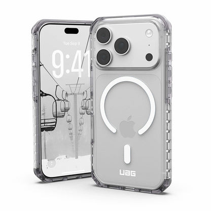 MagSafe-Hülle für Apple iPhone 18 Pro / 17 Pro, Urban Armor Gear, Plyo LT, Silber
