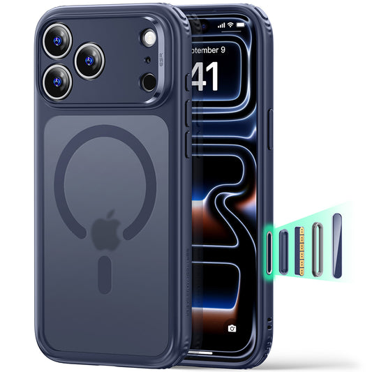 MagSafe-Hülle für Apple iPhone 18 Pro, ESR, Classic Hybrid, Satin Blau