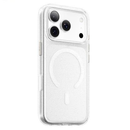MagSafe Case for Apple iPhone 18 Pro Max / 17 Pro Max, Blueo, Crystal Pro Anti-Drop Glitter, Transparent