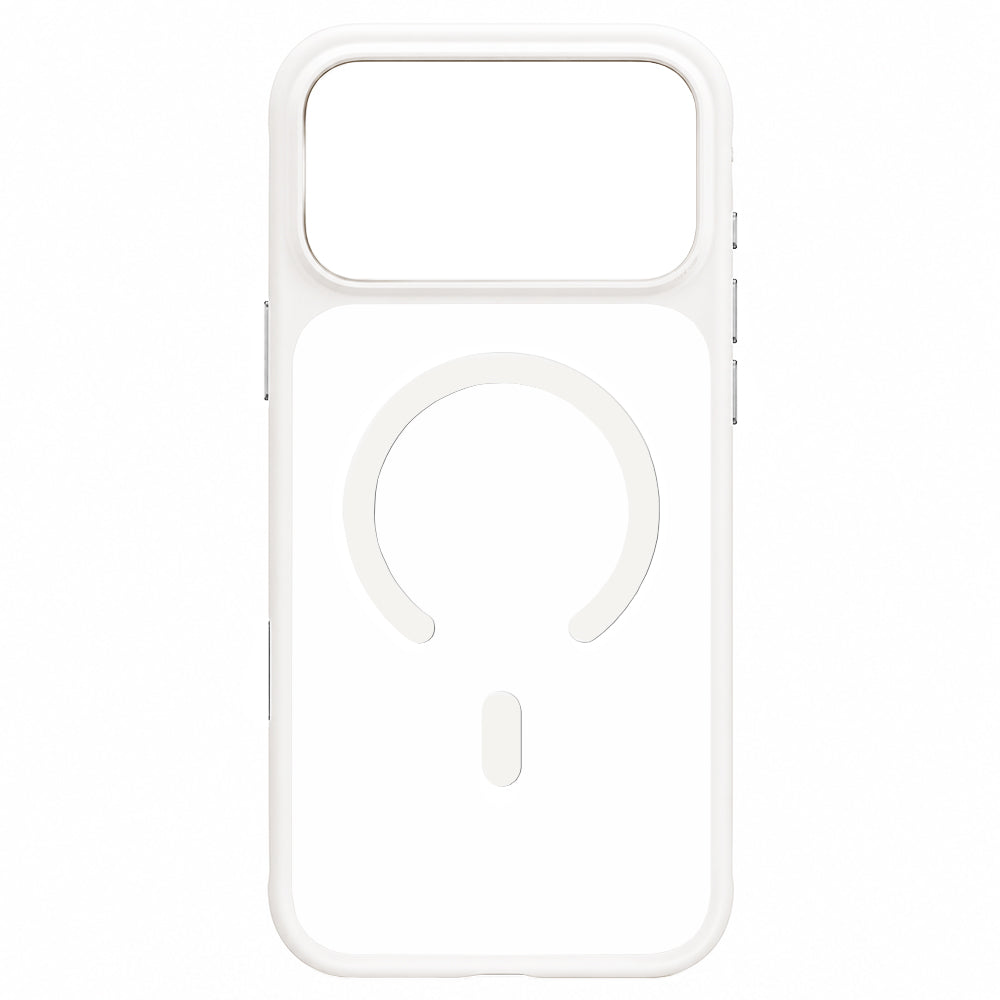 MagSafe-Hülle für Apple iPhone 18 Pro Max / 17 Pro Max, Blueo, hautfreundlich und stoßfest, Satinweiß