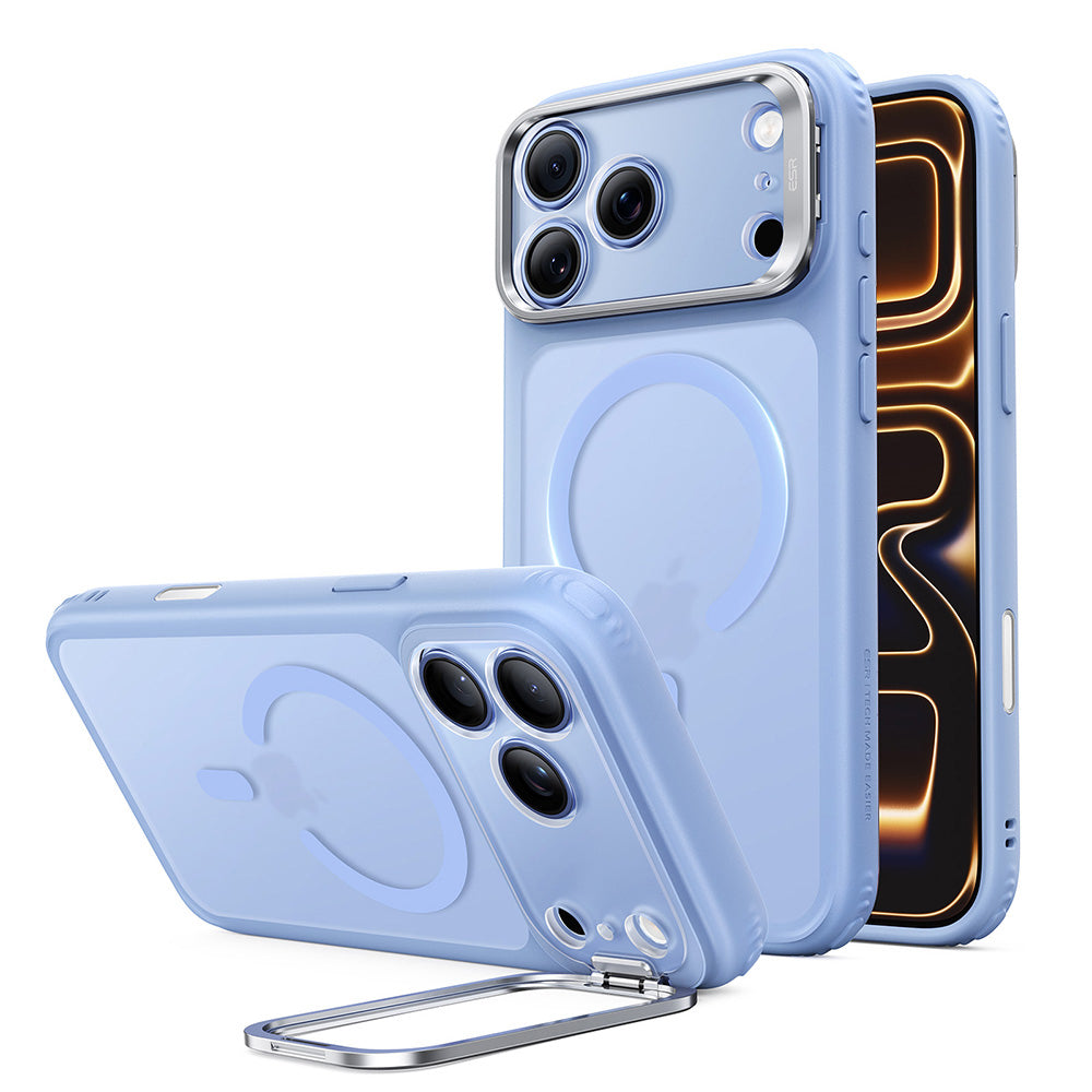 MagSafe Case for Apple iPhone 18 Pro Max / 17 Pro Max, ESR, Classic Hybrid Kickstand, Satin Blue