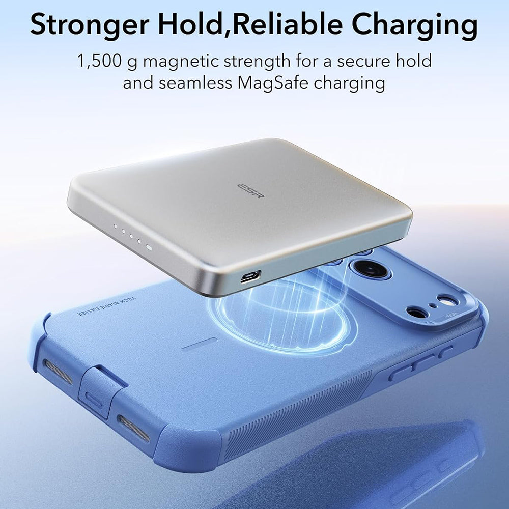MagSafe-Hülle für Apple iPhone 18 Pro Max / 17 Pro Max, ESR, Cyber, Blau