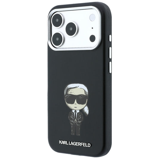 MagSafe-Hülle für Apple iPhone 18 Pro Max / 17 Pro Max, Karl Lagerfeld, Ikonik Sketch, Schwarz