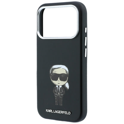 MagSafe-Hülle für Apple iPhone 18 Pro Max / 17 Pro Max, Karl Lagerfeld, Ikonik Sketch, Schwarz
