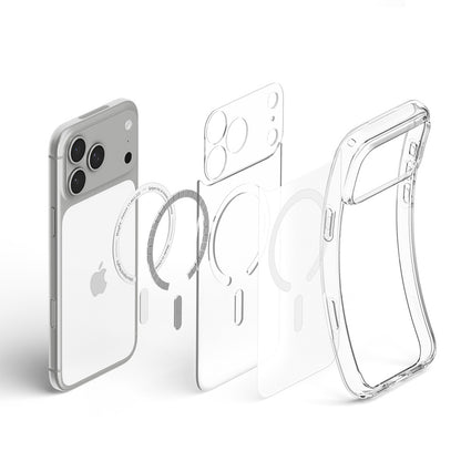 MagSafe-Hülle für Apple iPhone 18 Pro Max / 17 Pro Max, Spigen, Ultra Hybrid, Satinweiß ACS12124