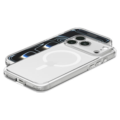 MagSafe-Hülle für Apple iPhone 18 Pro Max / 17 Pro Max, Spigen, Ultra Hybrid, Satinweiß ACS12124