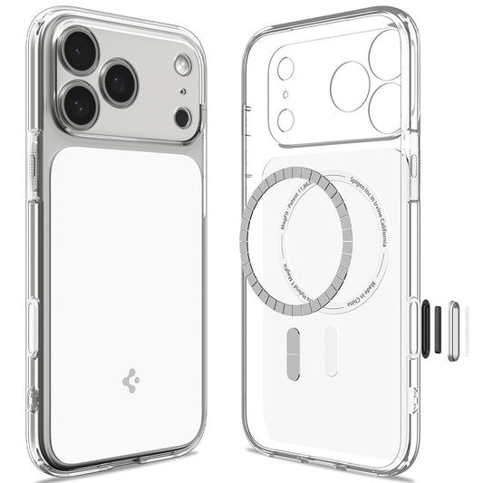 MagSafe-Hülle für Apple iPhone 18 Pro Max / 17 Pro Max, Spigen, Ultra Hybrid T, Weiß ACS12132