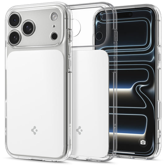 MagSafe-Hülle für Apple iPhone 18 Pro Max / 17 Pro Max, Spigen, Ultra Hybrid T, Weiß ACS12132