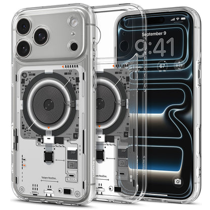 MagSafe-Hülle für Apple iPhone 18 Pro Max / 17 Pro Max, Spigen, Ultra Hybrid Neo One, Transparent ACS12129