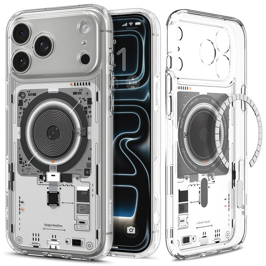 MagSafe-Hülle für Apple iPhone 18 Pro Max / 17 Pro Max, Spigen, Ultra Hybrid Neo One, Transparent ACS12129