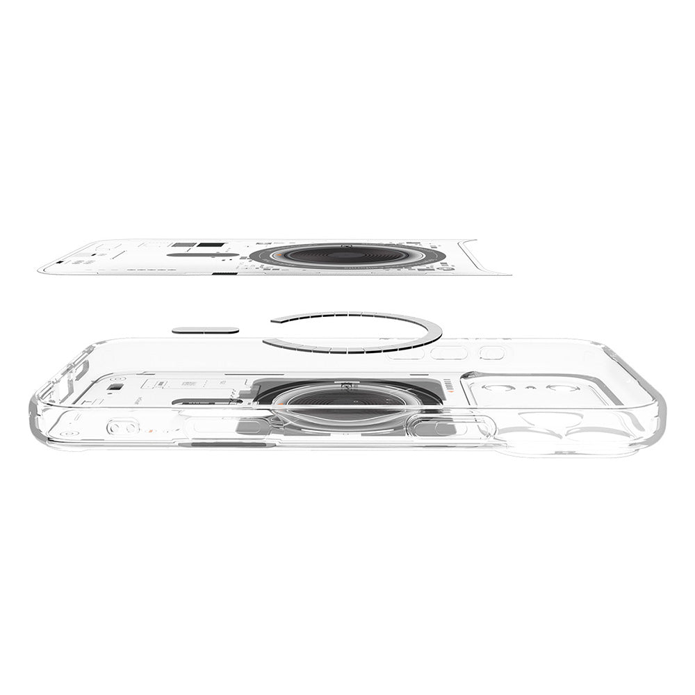 MagSafe-Hülle für Apple iPhone 18 Pro Max / 17 Pro Max, Spigen, Ultra Hybrid Neo One, Transparent ACS12129