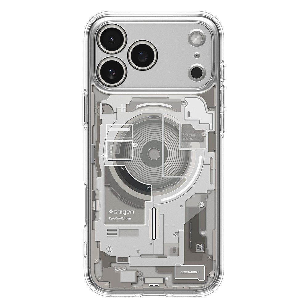 MagSafe-Hülle für Apple iPhone 18 Pro Max / 17 Pro Max, Spigen, Ultra Hybrid Neo One, Transparent ACS12129