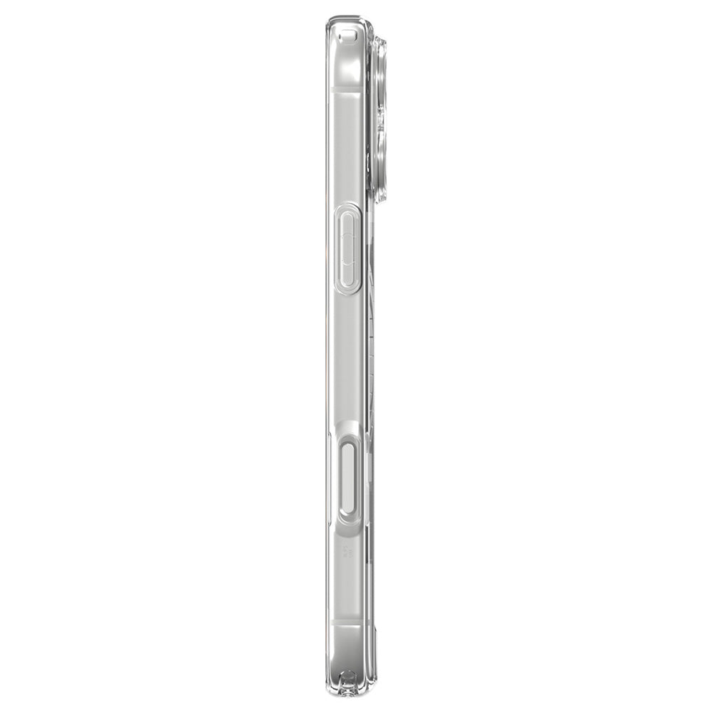 MagSafe-Hülle für Apple iPhone 18 Pro Max / 17 Pro Max, Spigen, Ultra Hybrid, Transparent Weiß ACS12118